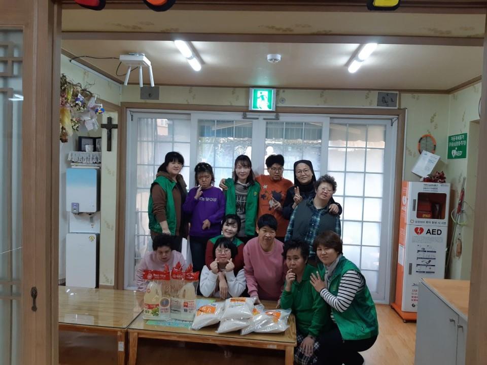 용담1동새마을부녀회, 작은예수의 집 봉사활동 실시 첨부이미지