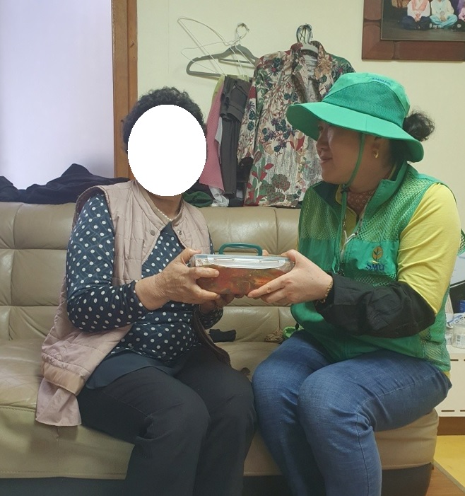 삼양동새마을부녀회, 열무김치 나눔 봉사 첨부이미지