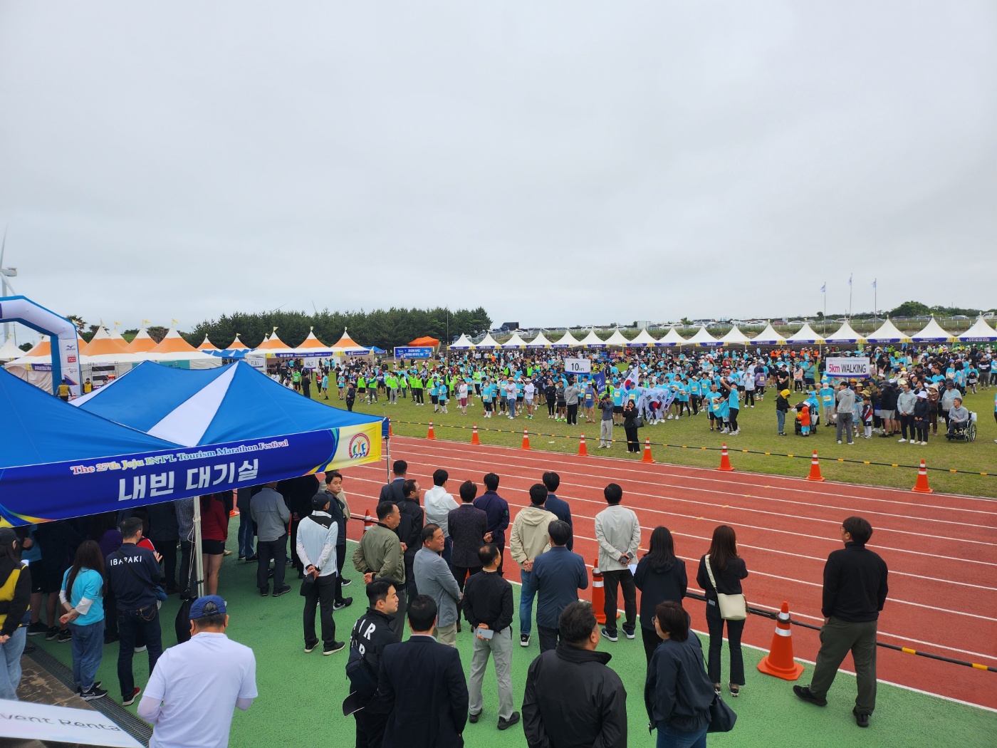 제주국제관광 마라톤 축제 참석 및 출전 선수 격려 첨부이미지