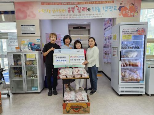 (노형동)노형중앙교회, 이웃사랑 닭고기 기탁.jpg