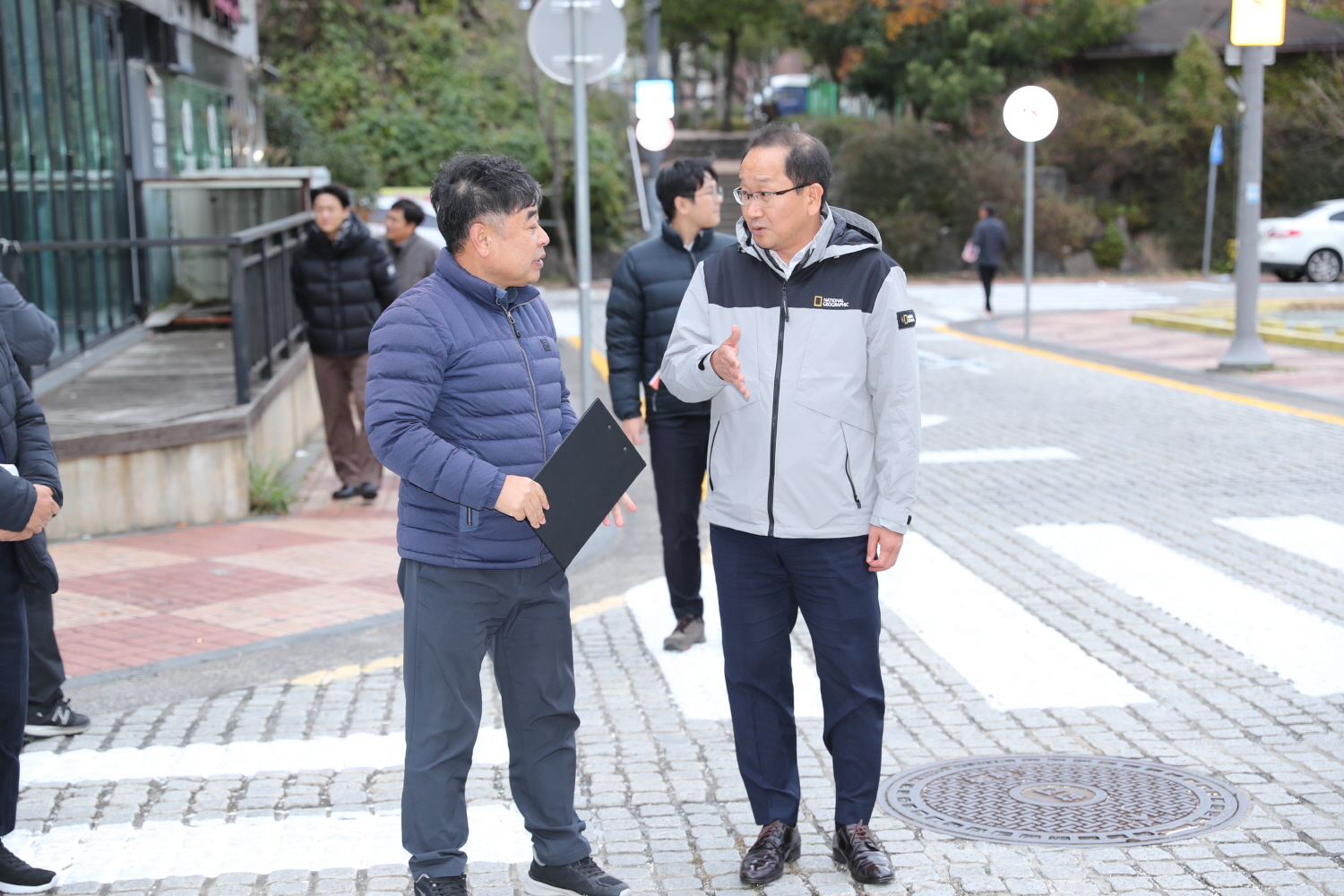 주민주도형 일방통행로 현장 방문 첨부이미지