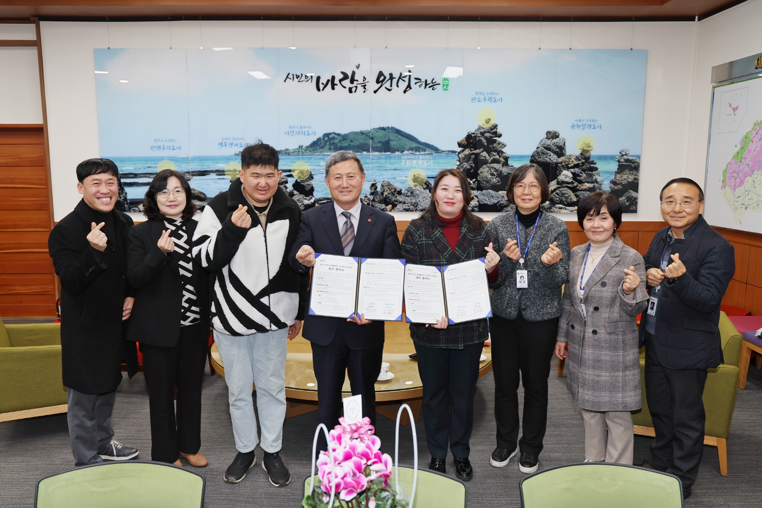 무연고 사망자를 위한 근조 꽃바구니 지원사업 협력식 첨부이미지