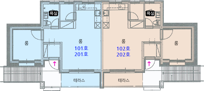 [4인실] 동산A, B동 / 에코A, B동