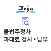 제주특별자치도 불법주정차 과태료 검색·납부(새창)