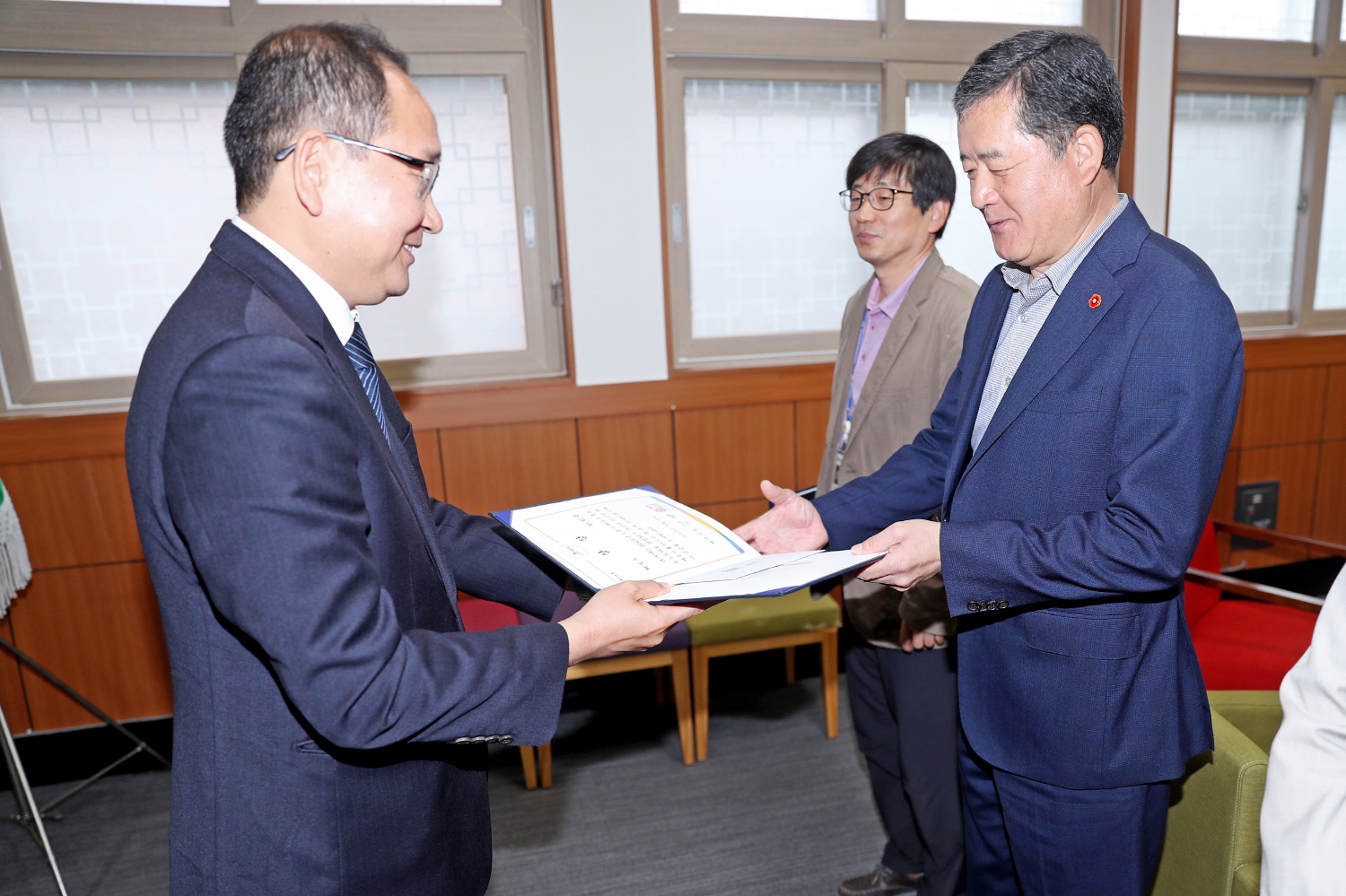 홍보우수부서 시상식 첨부이미지