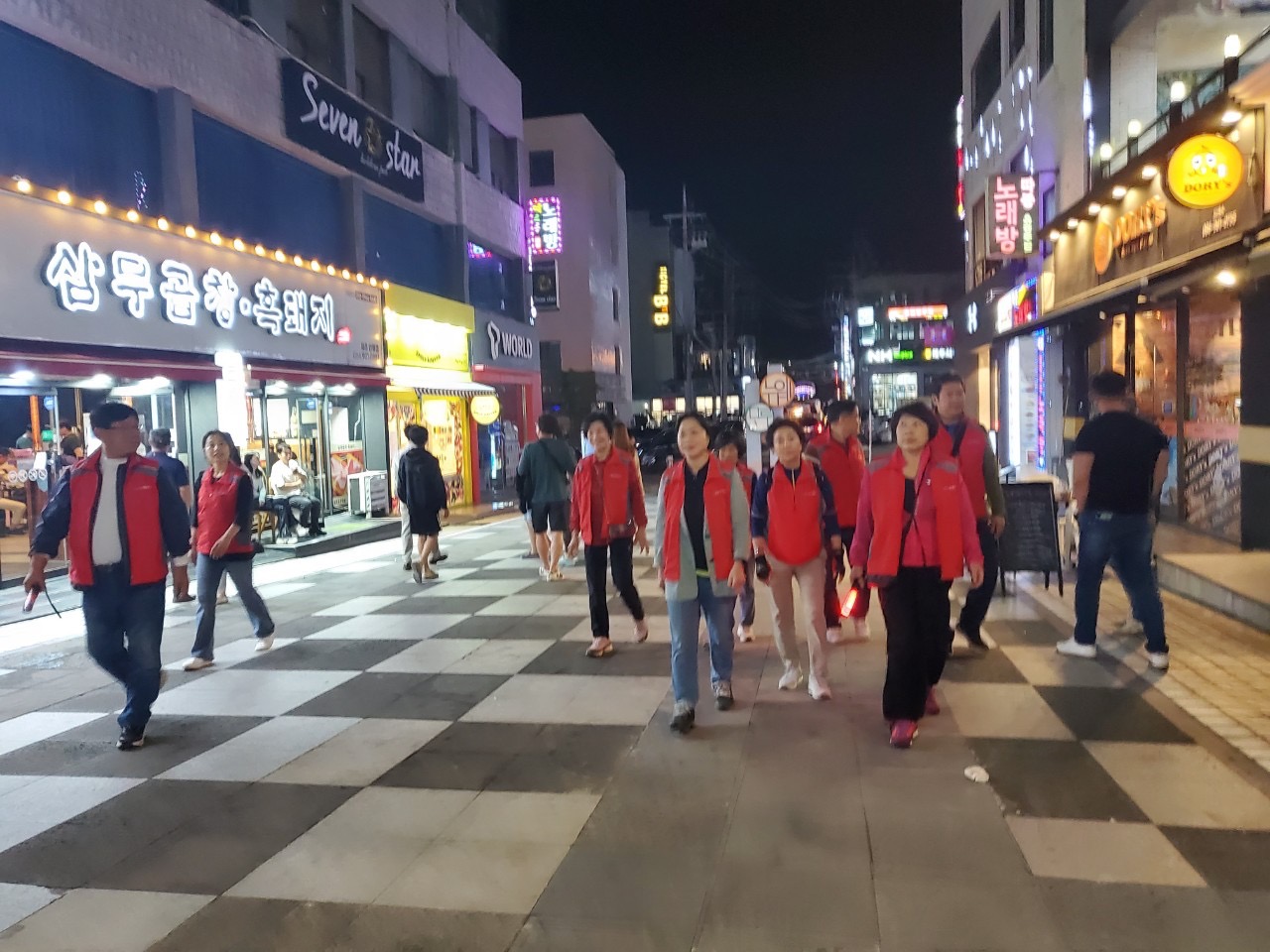 연동통장협의회, 야간 방범활동 전개 첨부이미지