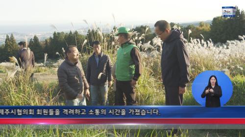 무연 분묘 벌초 봉사활동 방문 격려
