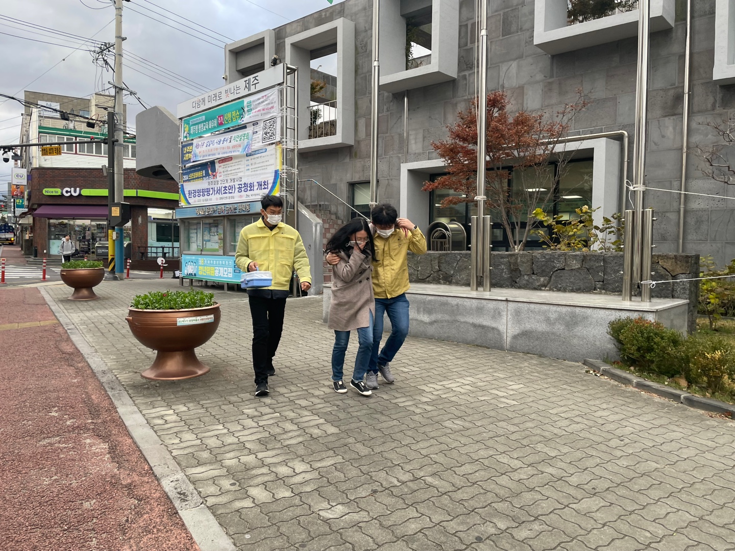 화북동 소방합동훈련 실시 첨부이미지