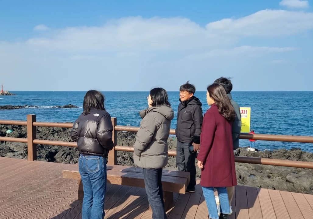 외도동장, 동계 대학생 아르바이트와의 간담회 개최 첨부이미지
