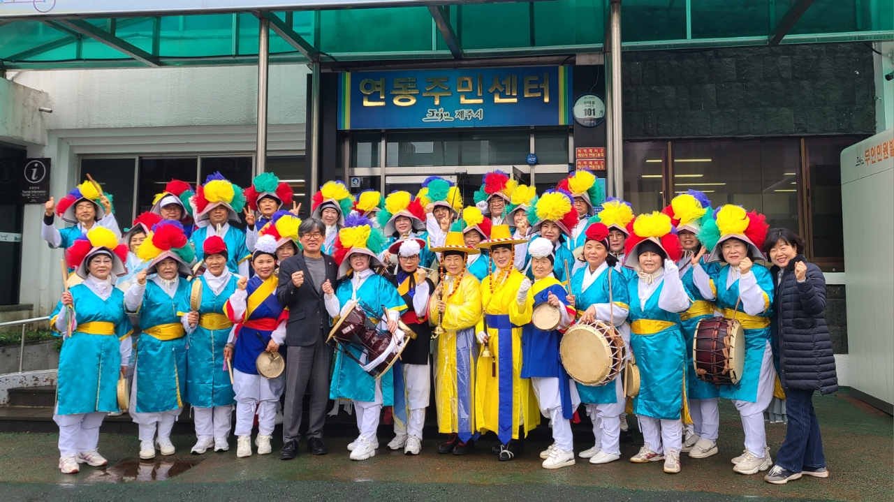 연동민속보존회, 새봄맞이 마을 거리굿 진행 첨부이미지