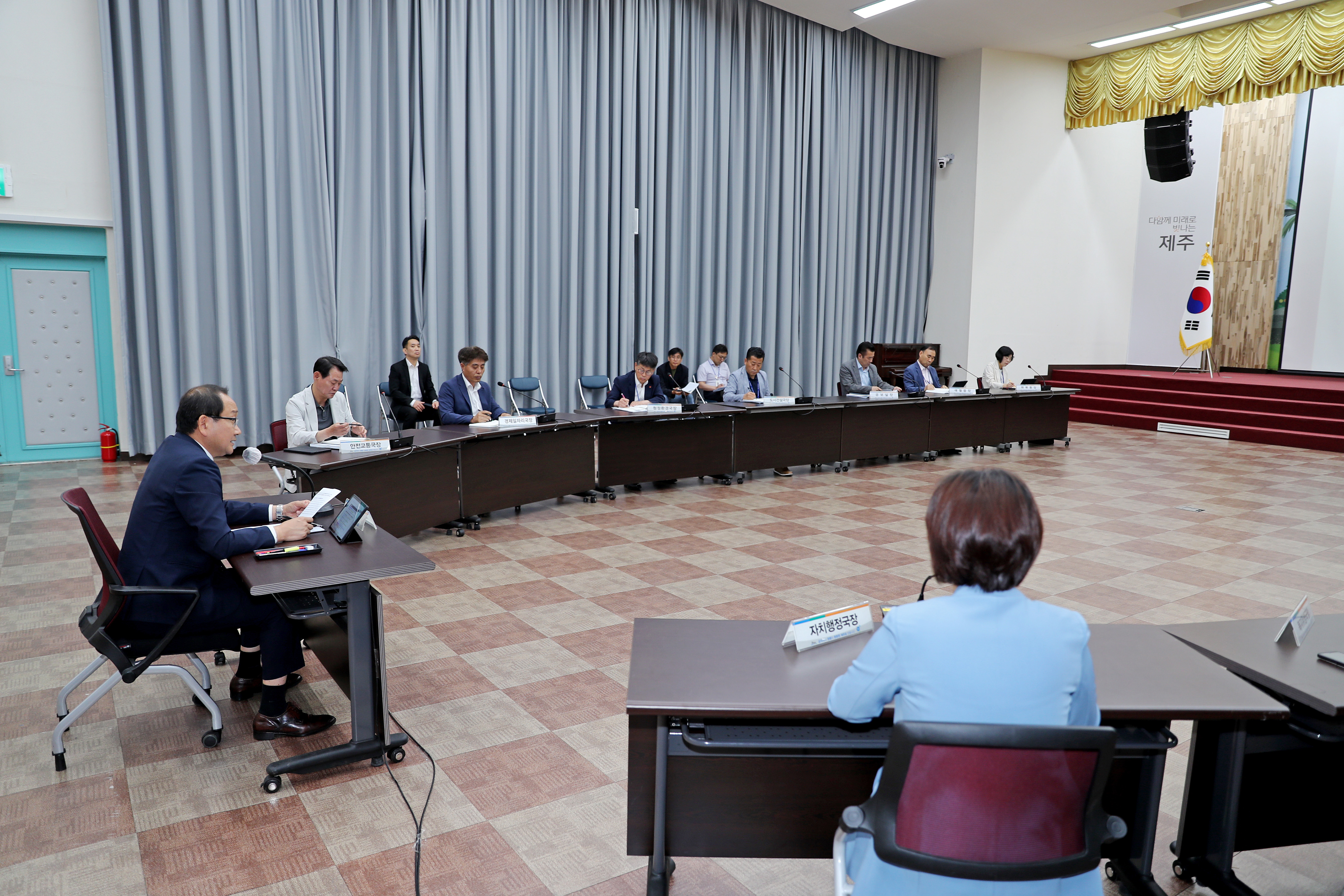 강병삼 제주시장, 기초생활수급 1인 가구 체계적 관리지원 대책 마련 주문 (3).JPG