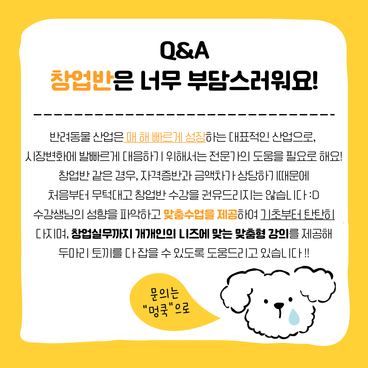 ✦펫푸드자격증✦ 과정 수강생모집합니다 첨부이미지