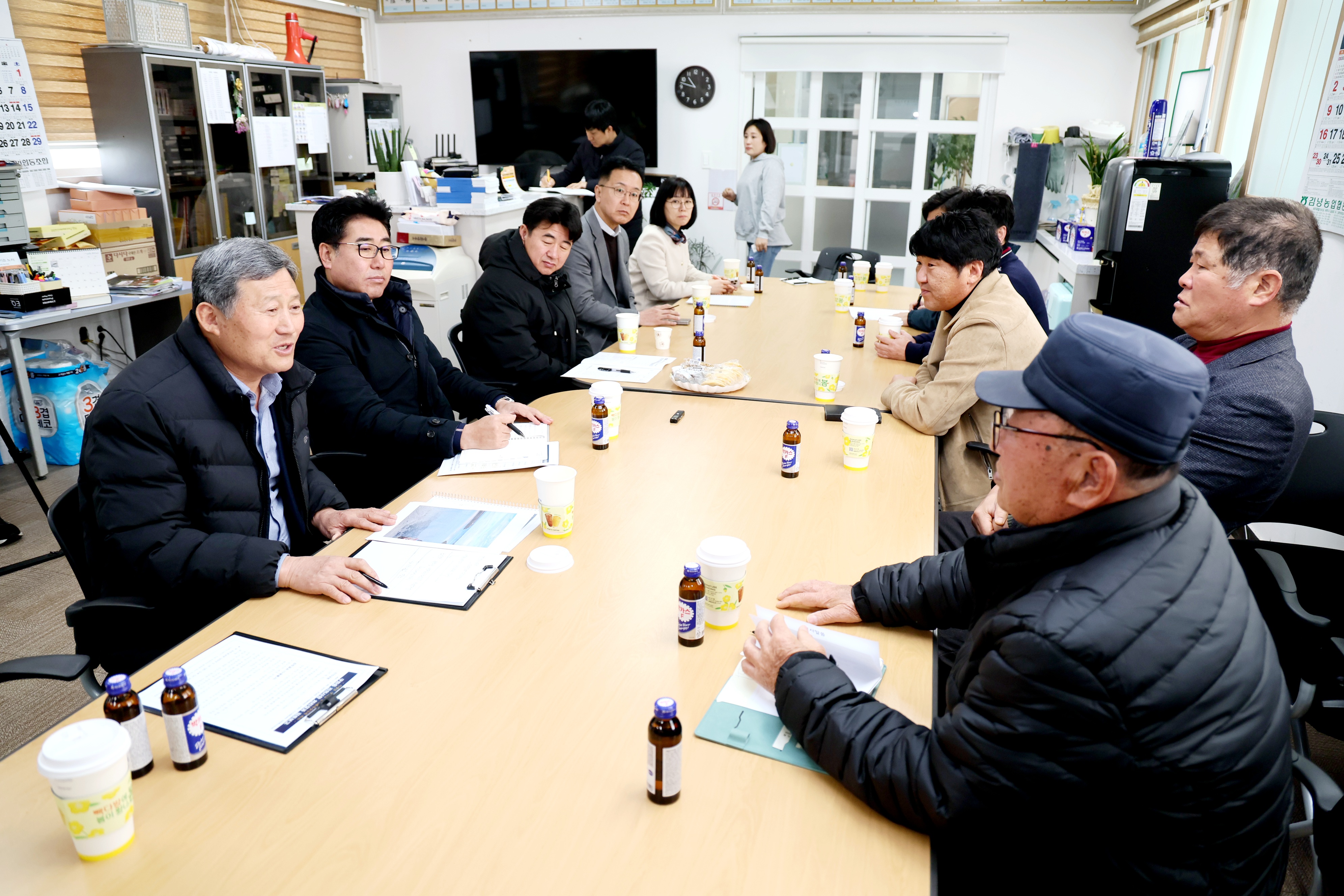 김완근 제주시장, 월정리서 지역 주민과‘소통 행보’ 2.jpg