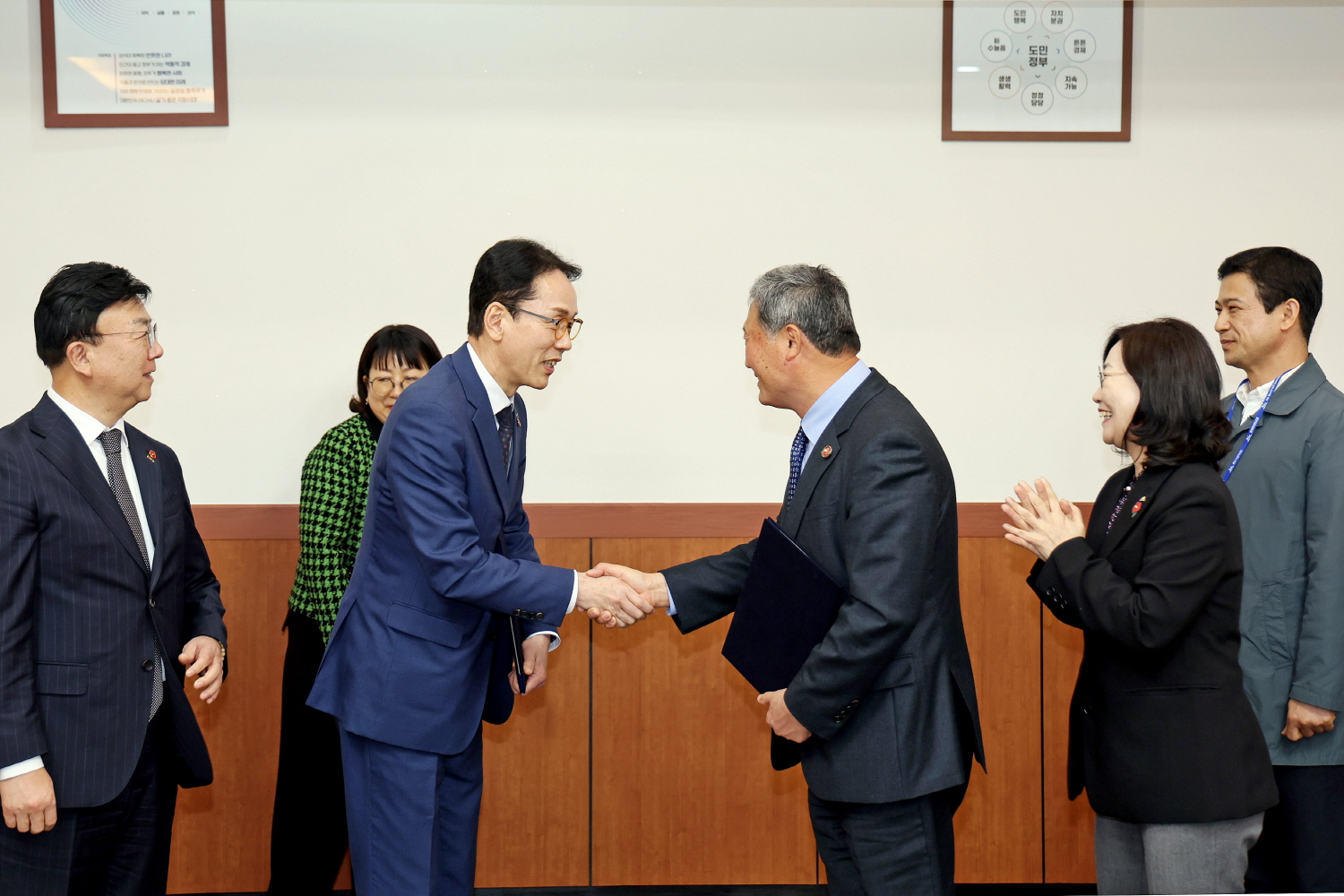 추자면 임시숙소 지원관련 협약식 첨부이미지