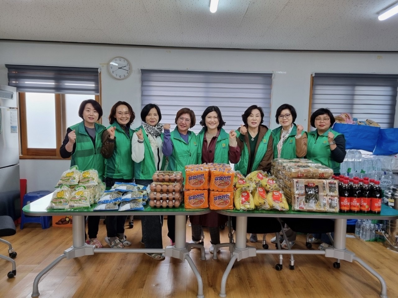 오라동새마을부녀회 저소득층 반찬나눔 봉사 첨부이미지
