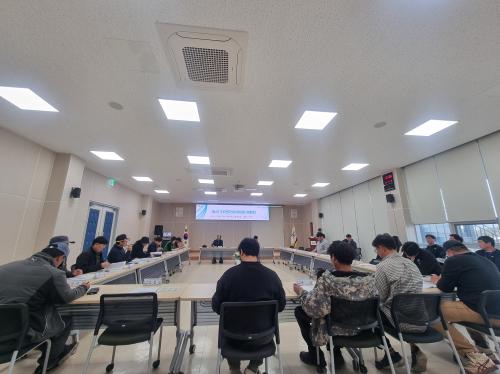 우도면주민자치위원회,4월 정례회의 개최