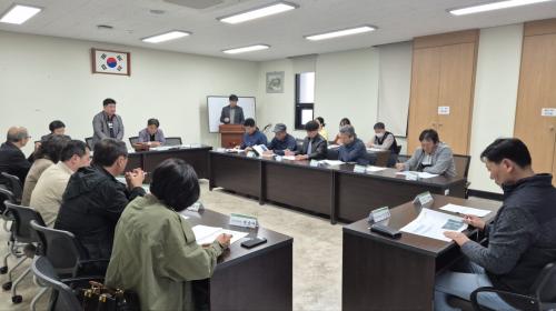 화북동 단체장협의회, 4월 회의 개최