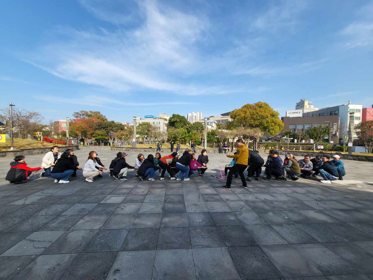 일도1동선수단, 제59회 도민체육대회 종목 연습 실시 첨부이미지