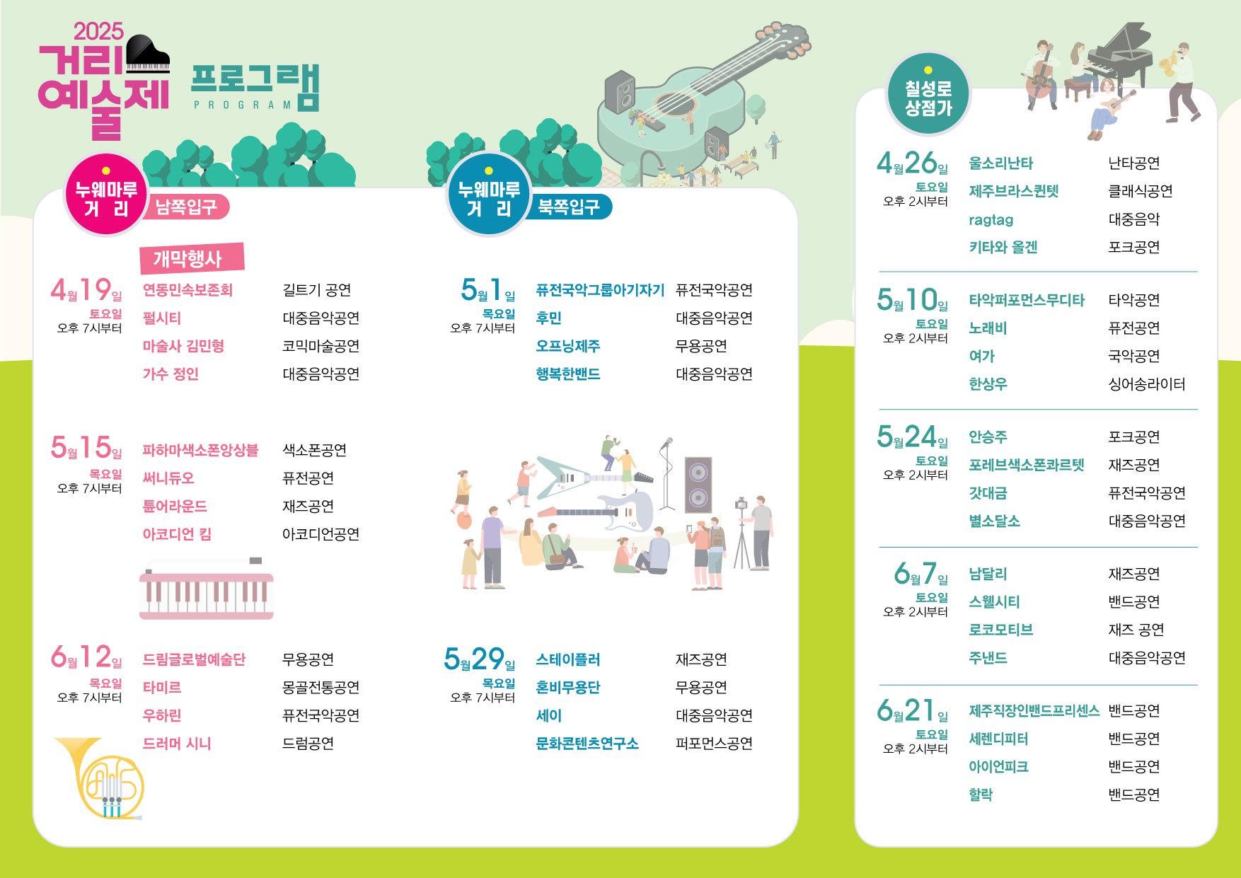 「2025 거리예술제」 안내 첨부이미지