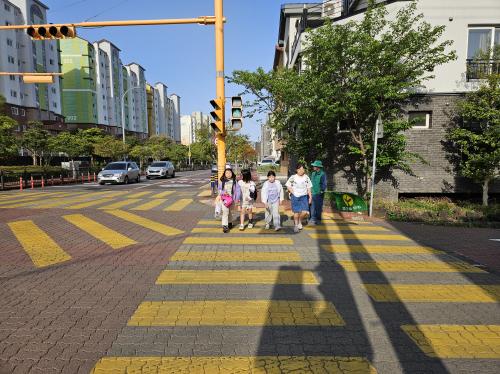 새마을지도자삼양동협의회, 어린이 교통안전 봉사활동 전개
