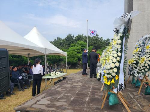 우도면 제70회 현충일 추모행사 거행